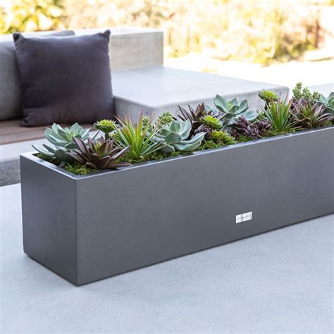 veradek metallic series window box planter|Veradek Block Series Window Box Planter .